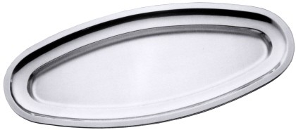 Fischplatte, Servierplatte, Edelstahl 18/10, 55/75 cm Länge wählbar