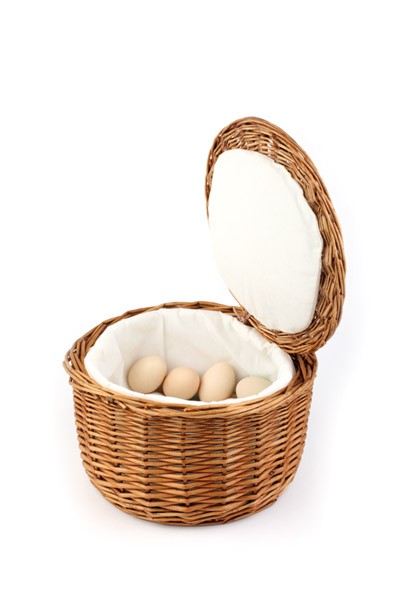 Eier-Korb Ø 26 cm, H: 17 cm