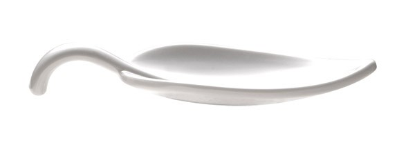 Fingerfood-Löffel -LEAF- 10 x 4,5 cm, H: 1,5 cm
